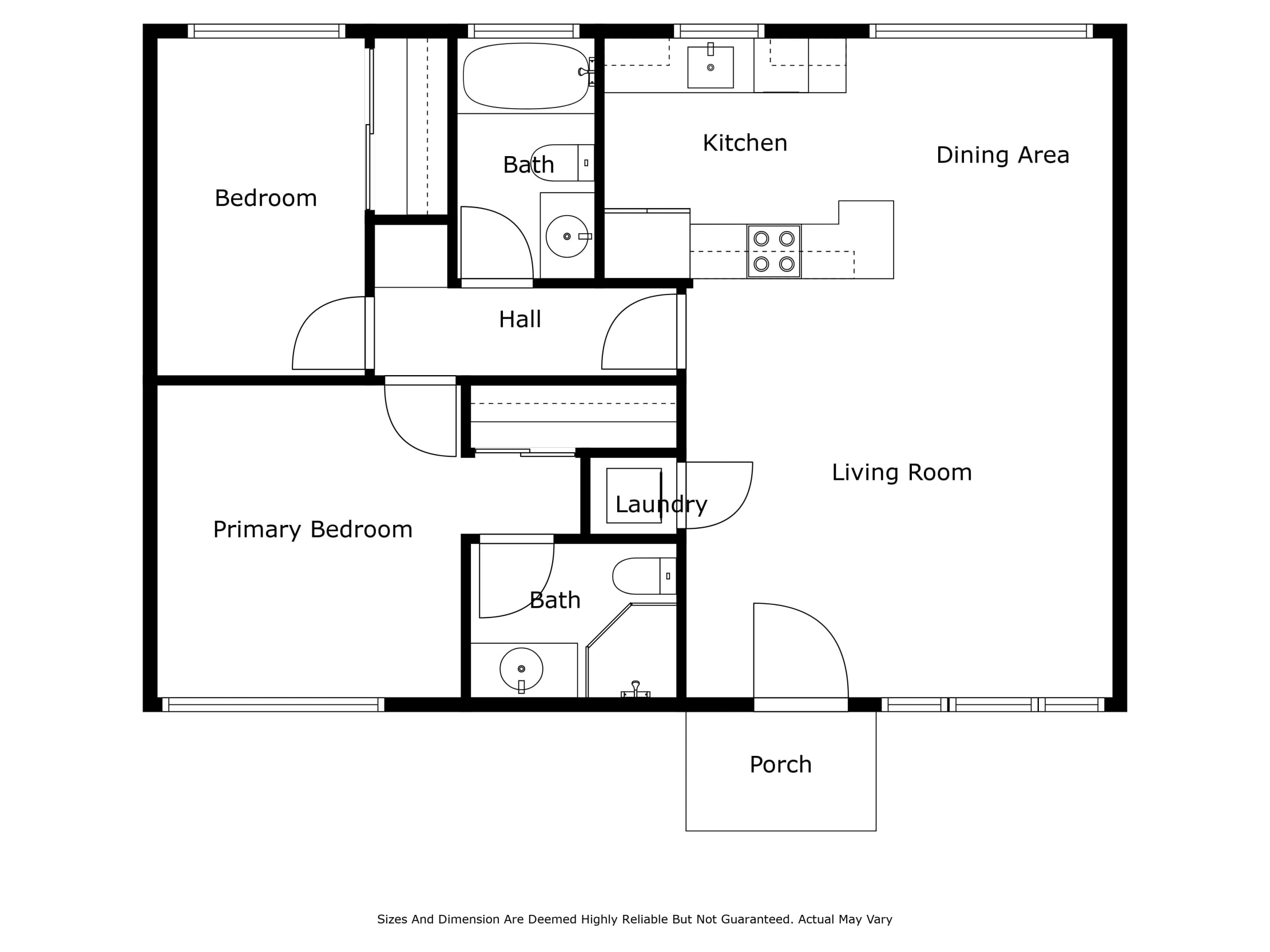 1318 Amthyst Unit E floor plan